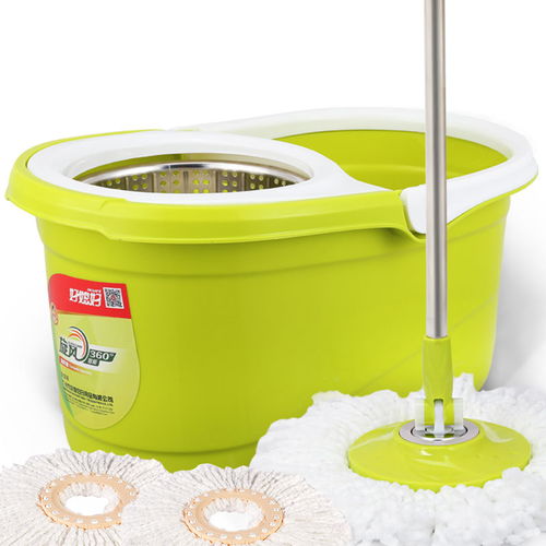 懒人清洁好帮手 旋转拖把桶，解放双手的智能家居新体验